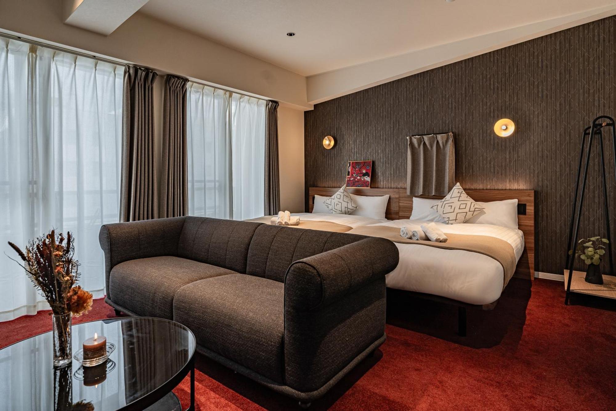 אוסקה Apartment Hotel 11 Shinsaibashi Amemura מראה חיצוני תמונה