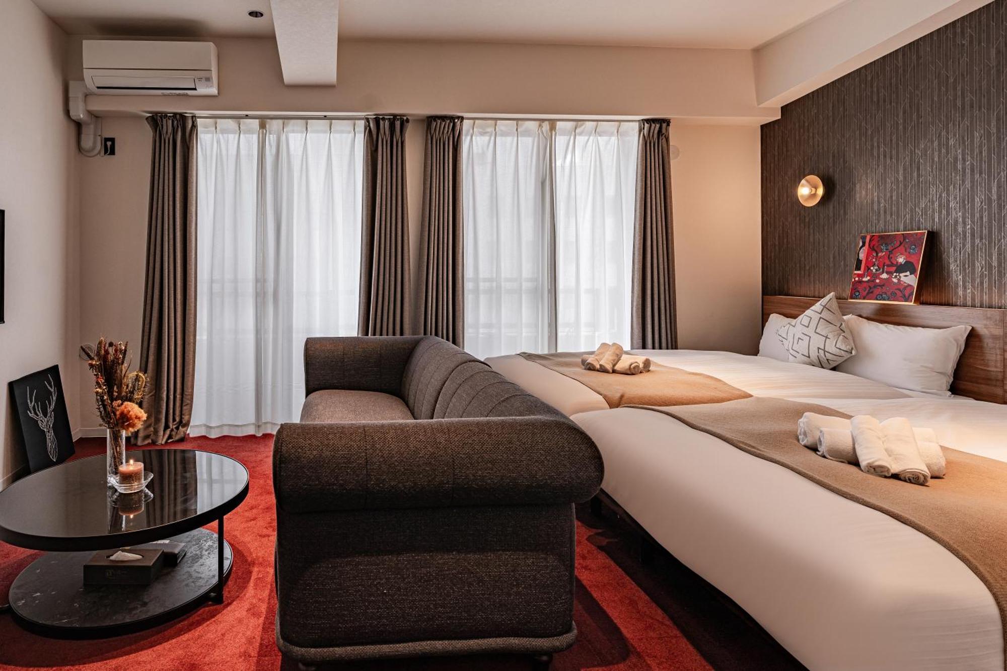 אוסקה Apartment Hotel 11 Shinsaibashi Amemura מראה חיצוני תמונה