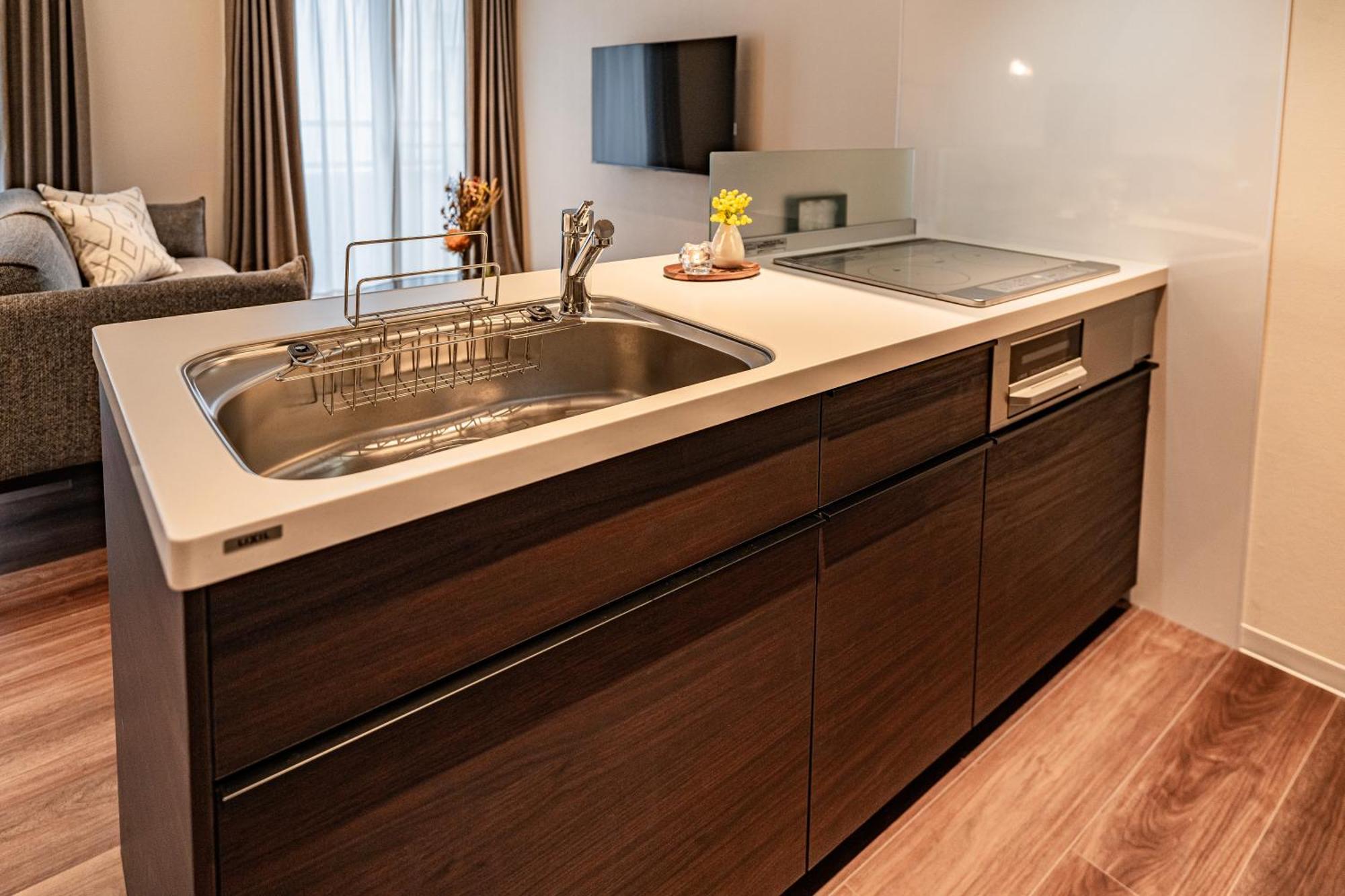 אוסקה Apartment Hotel 11 Shinsaibashi Amemura מראה חיצוני תמונה