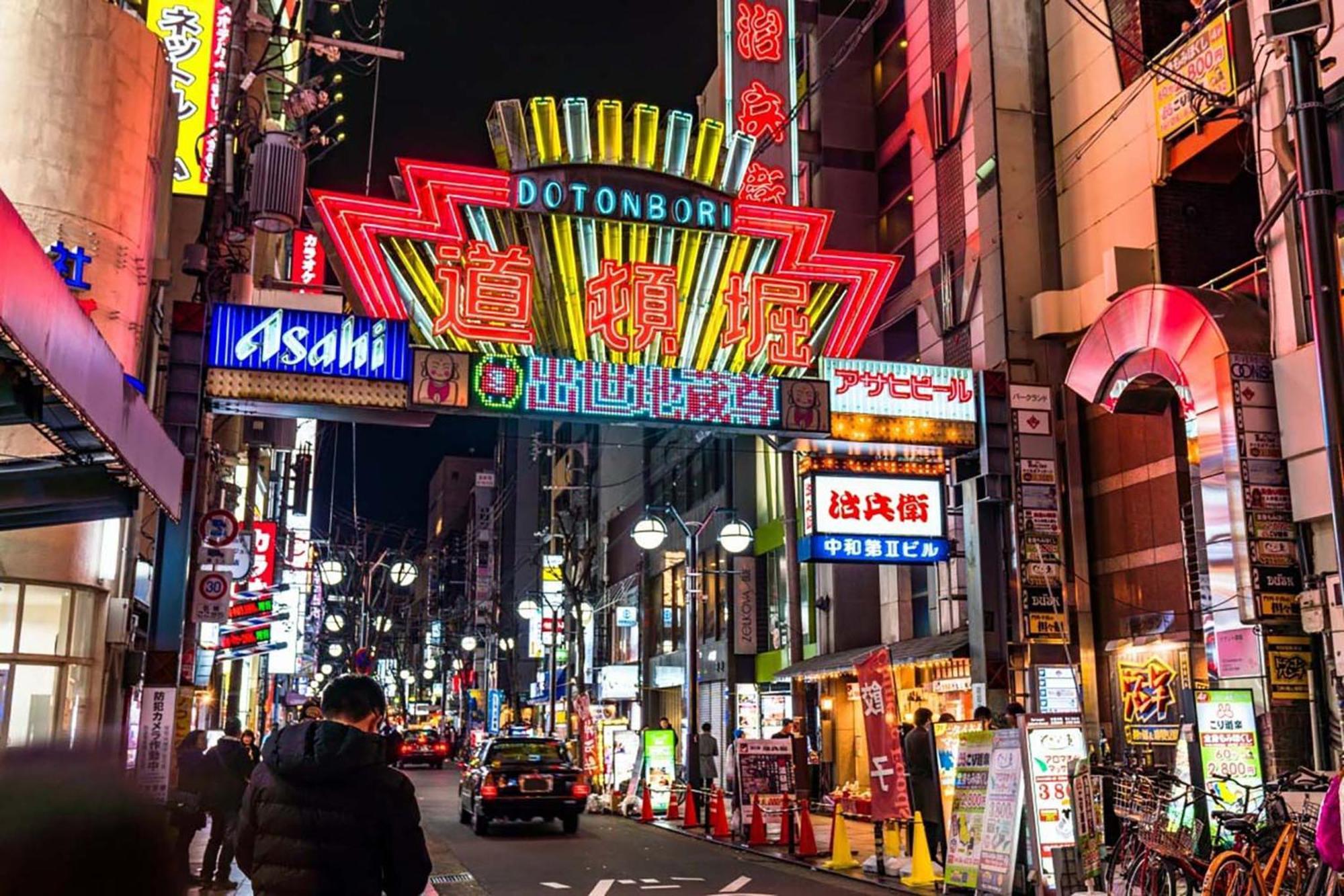 אוסקה Apartment Hotel 11 Shinsaibashi Amemura מראה חיצוני תמונה