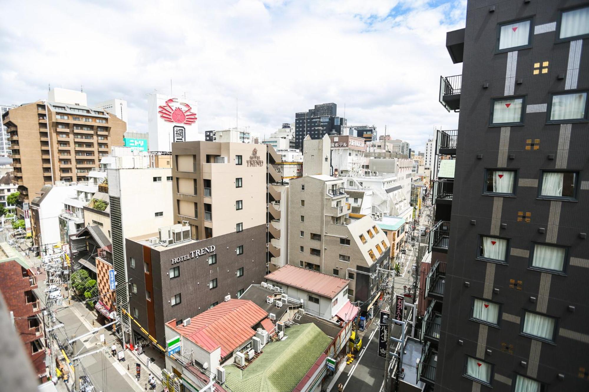 אוסקה Apartment Hotel 11 Shinsaibashi Amemura מראה חיצוני תמונה
