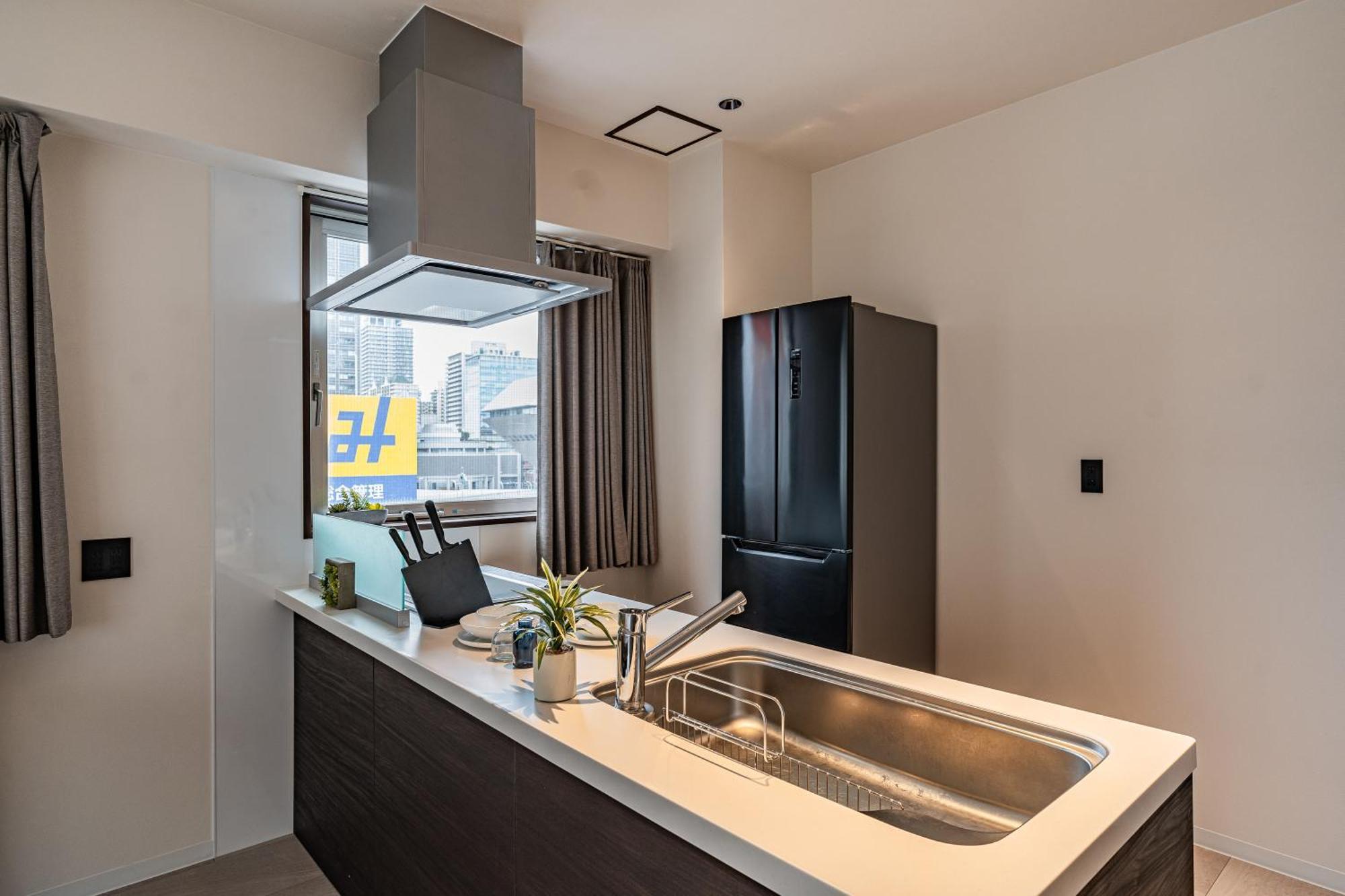 אוסקה Apartment Hotel 11 Shinsaibashi Amemura מראה חיצוני תמונה