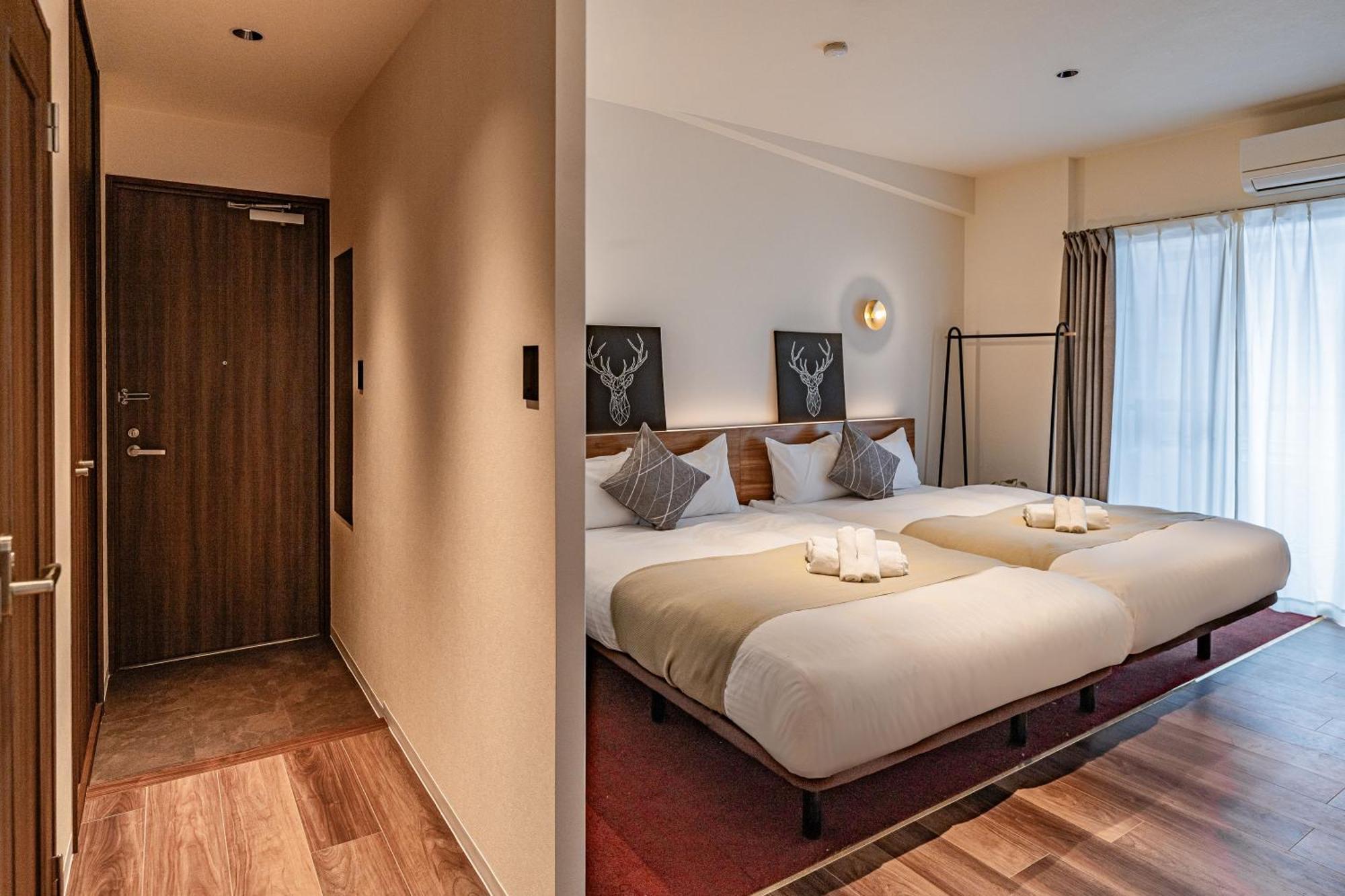 אוסקה Apartment Hotel 11 Shinsaibashi Amemura מראה חיצוני תמונה